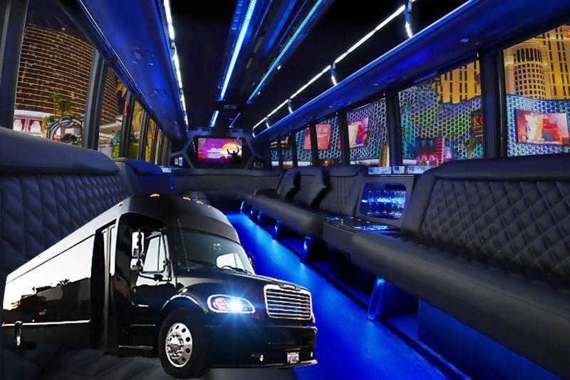 29 Passenger Limo Bus